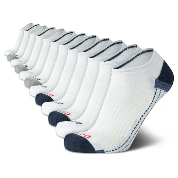 Calcetines deportivos de corte bajo para hombre IZOD paquete de 12, sin mostrar