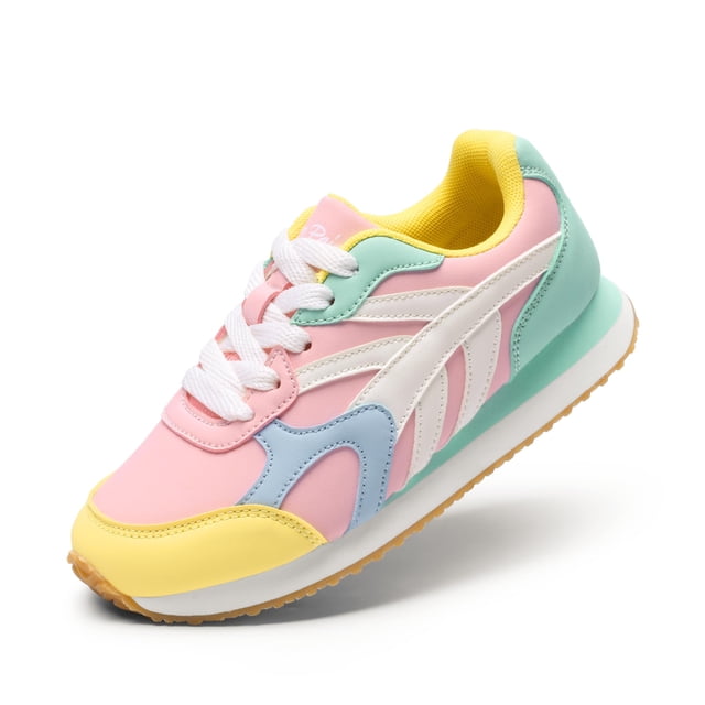 Zapatillas para Niñas DREAM PAIRS LilLegends con Cordones, Ligeras, Color Menta