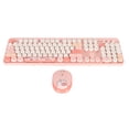 thumbnail image 1 of Gaming Keyboard, 104 Keys Battery Powered 1600 DPI Cordless Computer Keyboard and Mouse Combo, Auto Sleep Gaming Keyboard and Mouse Set for  for OS X, 1 of 8