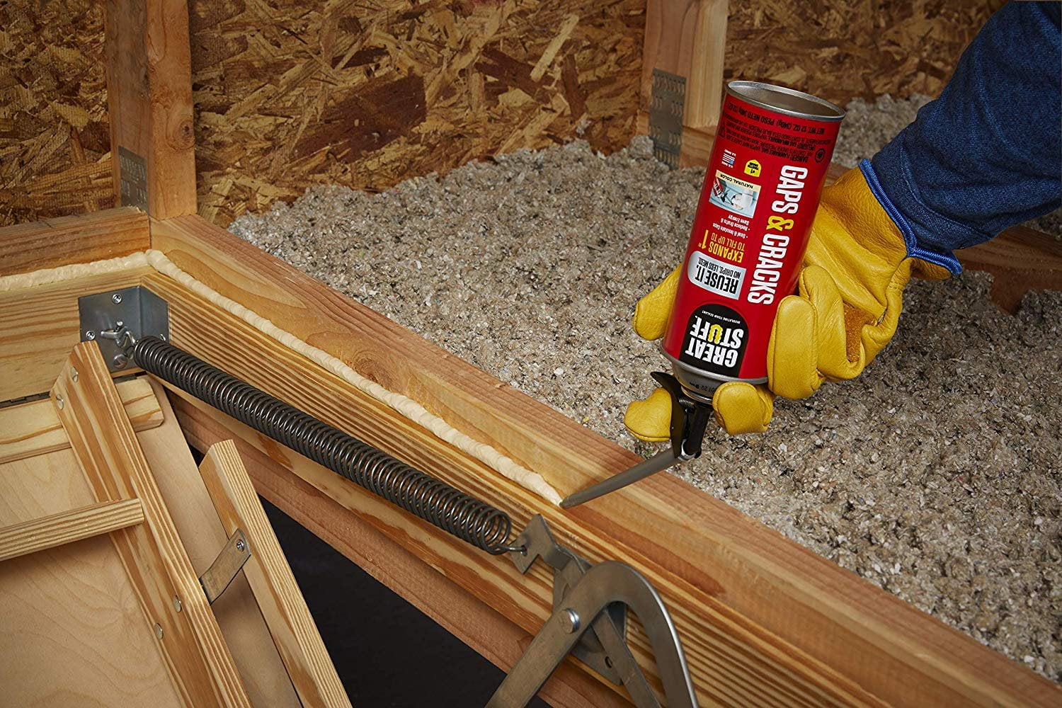 Great Stuff Smart Dispenser Expanding Foam Sealant, Gaps & Cracks, 12 oz