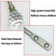 thumbnail image 4 of Curtain Tiebacks Wall Hooks U Metal Curtain Tiebacks, Metallic Curtain 2 Pack (Silver), 4 of 5