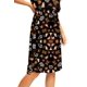 thumbnail image 2 of Vestido casual Simier Fariry de verano de manga corta para mujer negra, 2 of 4