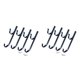 thumbnail image 4 of Yuarrent Paquete de 2 colgadores para piscinas, gancho para piscinas, estante de Metal montado en la pared con soporte de carga de aleación de aluminio, Type2 NO2 Yuarrent CBP493447, 4 of 6