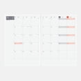 thumbnail image 2 of Agenda Hobonichi Techo 2026 Cousin A5 diaria con inicio en abril, 2 of 8