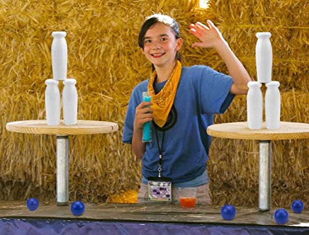 MIDWAY MONSTERS Milk Bottle Toss Carnival Game with 3 Balls