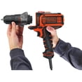 thumbnail image 2 of Taladro Eléctrico BLACK + DECKER BDEDMT con Cable 3/8 Pulgadas Motor 4 Amp Compacto Liviano Negro y Anaranjado BLACK + DECKER BDEDMT, 2 of 2