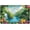 Lime Green, variant on Backdrop 5x3ft Fabric, Green Background Vacation Bible School Decorations Christian Religious for Church Sunday School Classroom Photo Booth Props