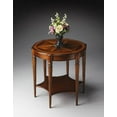 thumbnail image 4 of Butler Specialty Masterpiece  Round Accent Table In Olive Ash Burl, 4 of 4