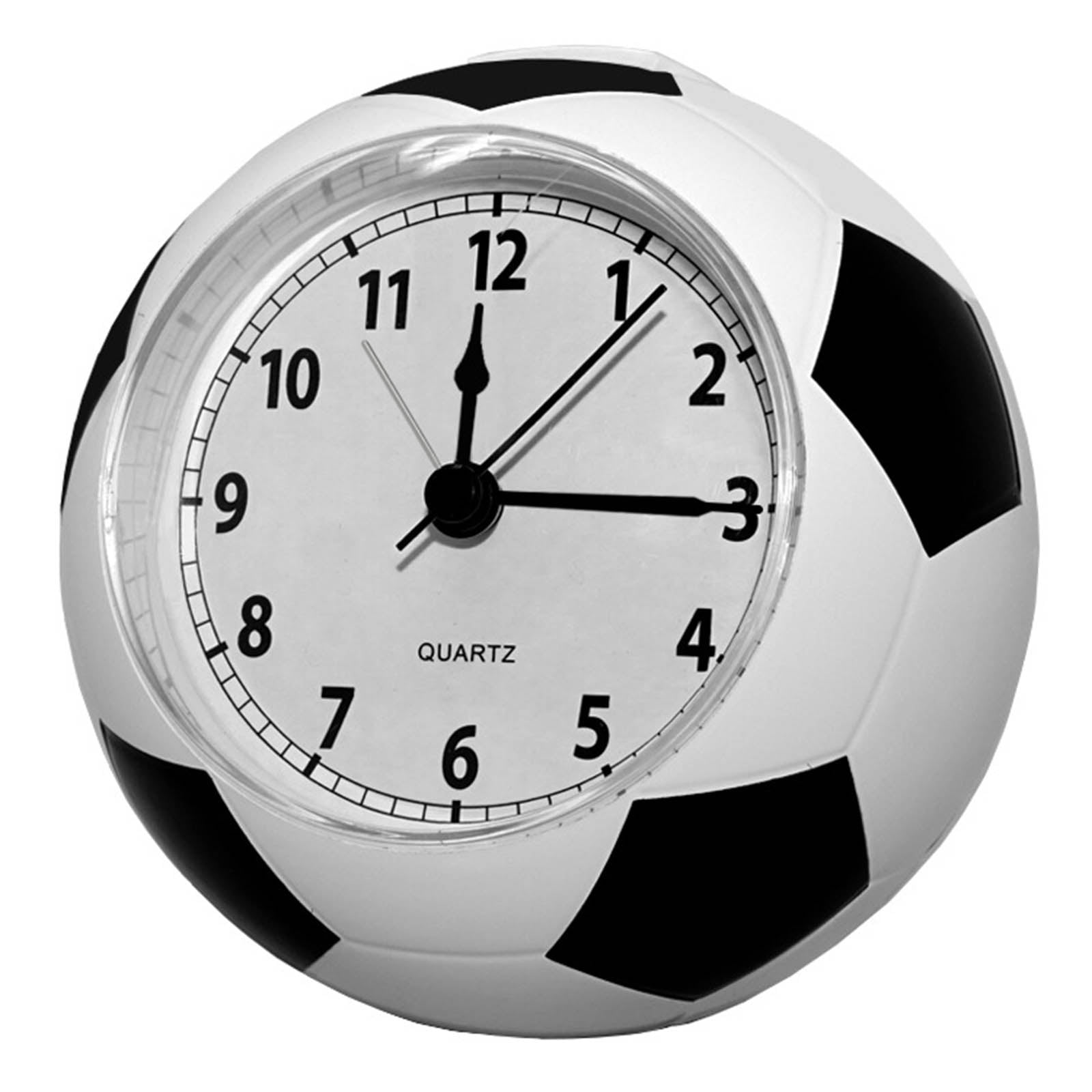 RABBITH Home Office Desktop Alarm Clock Fancy Soccer Ball Alarm Clock ...