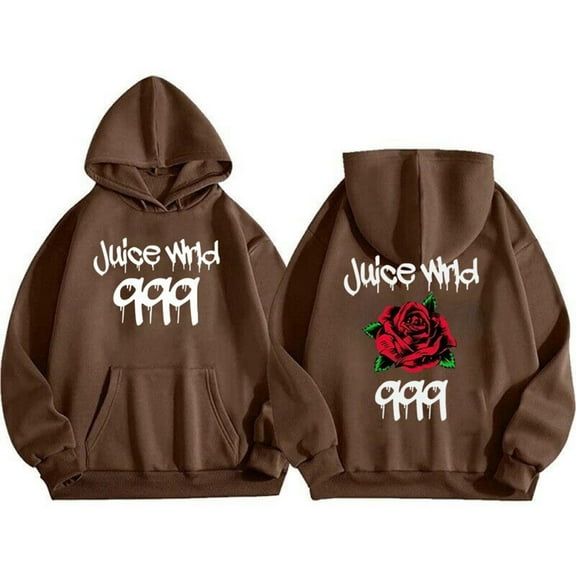 Unisex Juice Hoodie Sweatshirts Pullover Hooded Men Women Tops Fashion Wrld Autumn Winter Rapper Hoodies