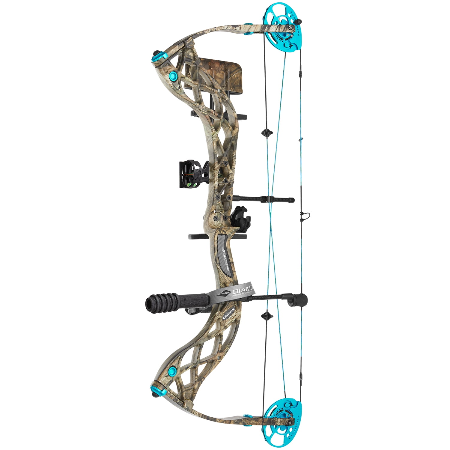 Diamond Archery B13378 Carbon Knockout Breakup Camo RH RAK 50lb Compound Bow