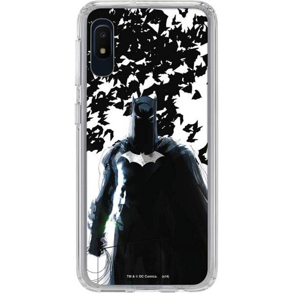 Skinit DC Comics Batman and Bats Galaxy A10e Clear Case