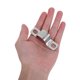 thumbnail image 5 of FOMIYES 15Ud Abrazaderas Ajustables En U De Acero Inoxidable Con Protección Para Tuberías Y Montaje, 5 of 8