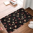 thumbnail image 4 of Goofa 16"x24" Inches Red White Flowers Doormats for Outdoor Entrance - Non-Slip Welcome Mat, Heavy Duty Door Mats Outdoor, Spring Doormat, 4 of 9