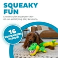 thumbnail image 3 of Outward Hound Squeaker Matz Plush Gator Dog Toy, XL, 3 of 7