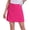 Hot Pink Print, variant on 20" Knee Length Skorts Wide Waist Long Athletic Tennis Golf Skirt with Pockets