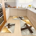 thumbnail image 1 of Bathroom Floor Mat 40 cm x 60 cm Easter Rabbit Design Holiday Decor for Bath Entryway Kitchen, 1 of 1