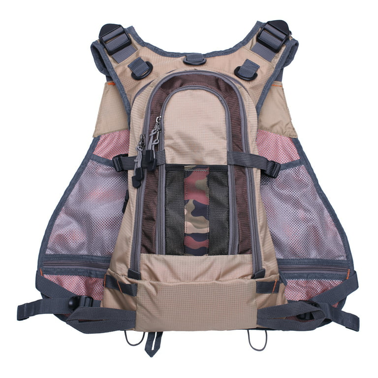 Kylebooker Fly Fishing Vest Pack Adjustable for Men and Women FV02 