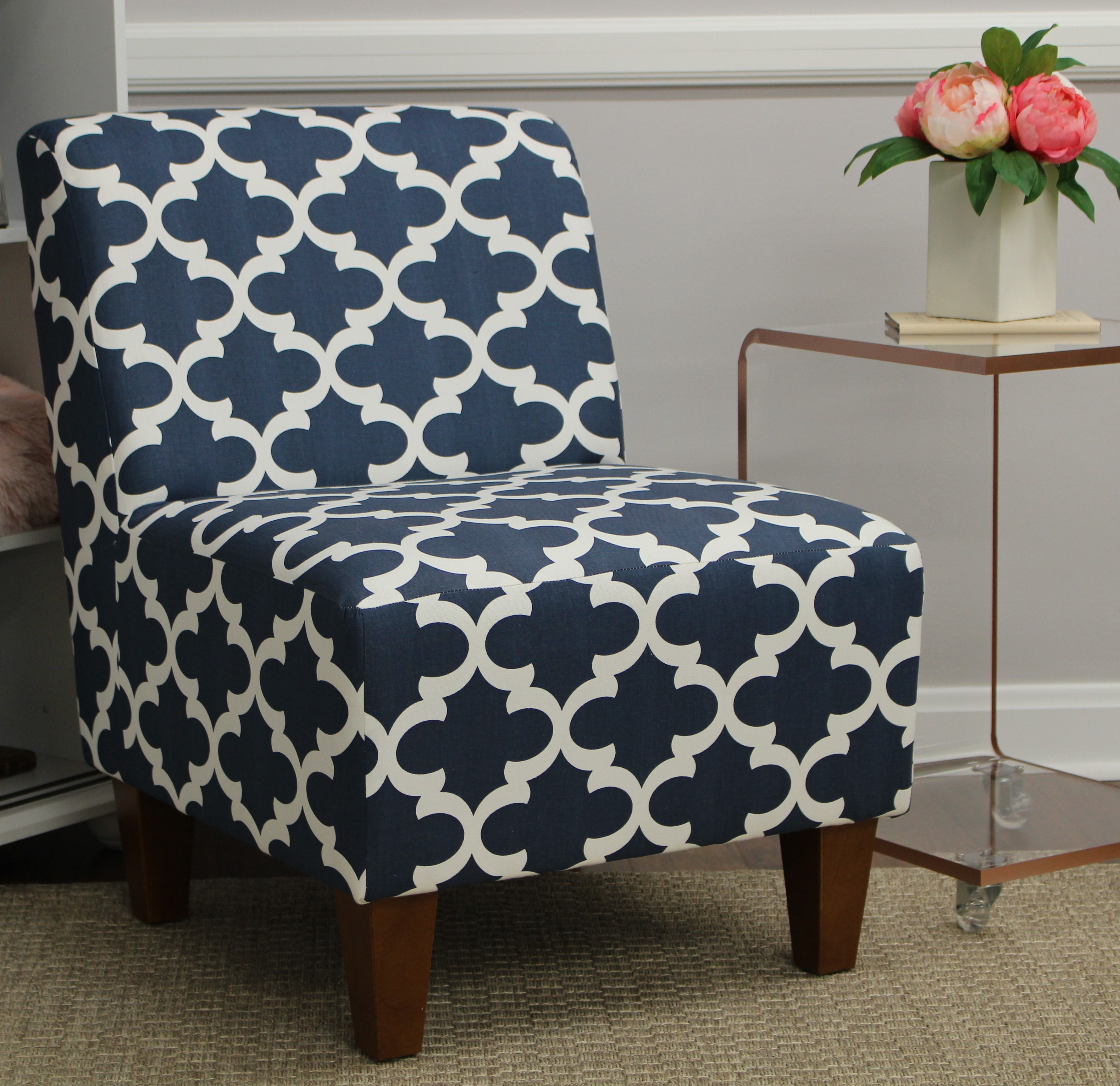 armless accent chairs