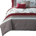 thumbnail image 2 of Benjara BM225148 Ensemble de Couette en Polyester avec Imprimé Floral, Multicolore - Taille Grand - 8 Pcs, 2 of 5