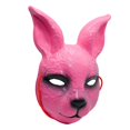 thumbnail image 2 of Runquan Rabbit Cosplay PVC Party Half Face for Festival Carnival Halloween Pink, 2 of 8