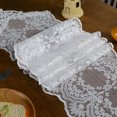 thumbnail image 6 of Rectangle Table Runner Lace Macrame Embroidered Table Runners with Exquisite Vintage Shabby Chic for Holiday Wedding Long Dinner Tables (12 x 59 Inch), 6 of 7