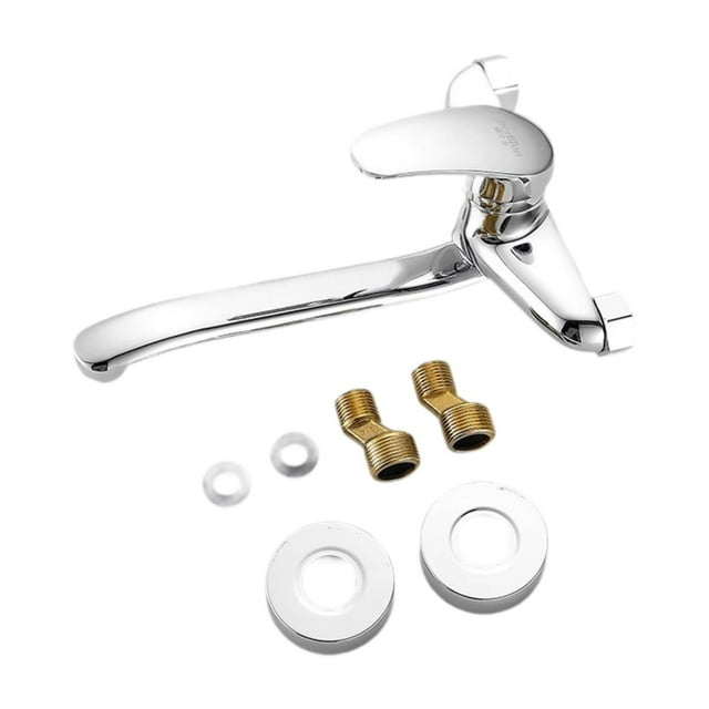 Grifo de cocina, fregadero, grifo de latón para uso doméstico, agua fría y caliente, monomando, mezclador para bañera y ducha, ideal para cocina,
