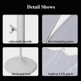 thumbnail image 3 of 60CM Wedding Butterfly Light Floor Lamp, Luminous Hanging Decor for Wedding Stage, T-Stage, Hall & Event Decoration（Warm light）, 3 of 10