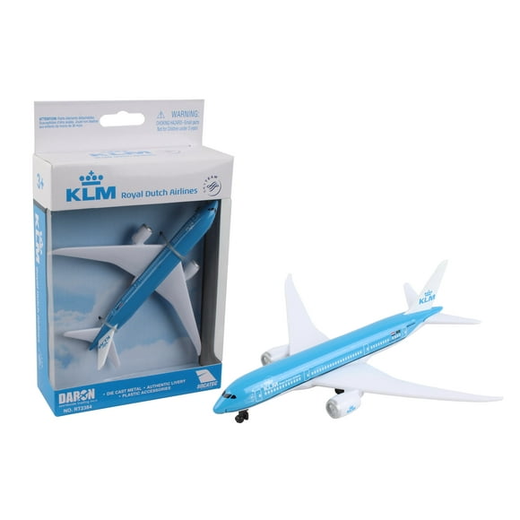 Daron Planes KLM 787 Single Plane RT2384 – Die-Cast Toy Airplane