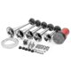 thumbnail image 2 of Black 5 Trumpet Air Horn 12v 125db Dixie Musical Air Horn Dukes Of Hazzard General-lee Universal Car Truck Boat Air Comp SZRH A-F, 2 of 4