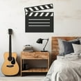 thumbnail image 3 of LaModaHome Exclusive Clapperboard Metal Wall Art – Durable & Artistic Metal Wall Art for Home and Office Decor, Perfect for Any Interior Design Aesthetic, 3 of 5