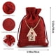 thumbnail image 4 of De Adviento Para Bolsas De Relleno Bolsa De Regalo Con Cordón De Navidad Diy Con Clips Y Cuerda De Cáñamo Para Decoración De Navidad Favor De Fiesta 24 Calendario Sweethay HA038437-00, 4 of 6