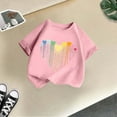 thumbnail image 4 of Tiijoy Girls Graphic Tee Short Sleeve Crew Neck T Shirt Summer Casual Tshirt, Sizes 2-14, 4 of 4
