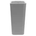 thumbnail image 2 of Press Top Trash Can with Lids 10.5L Capacity Plastic Light Grey for Kitchen Modern Waste Basket Pet, 2 of 8
