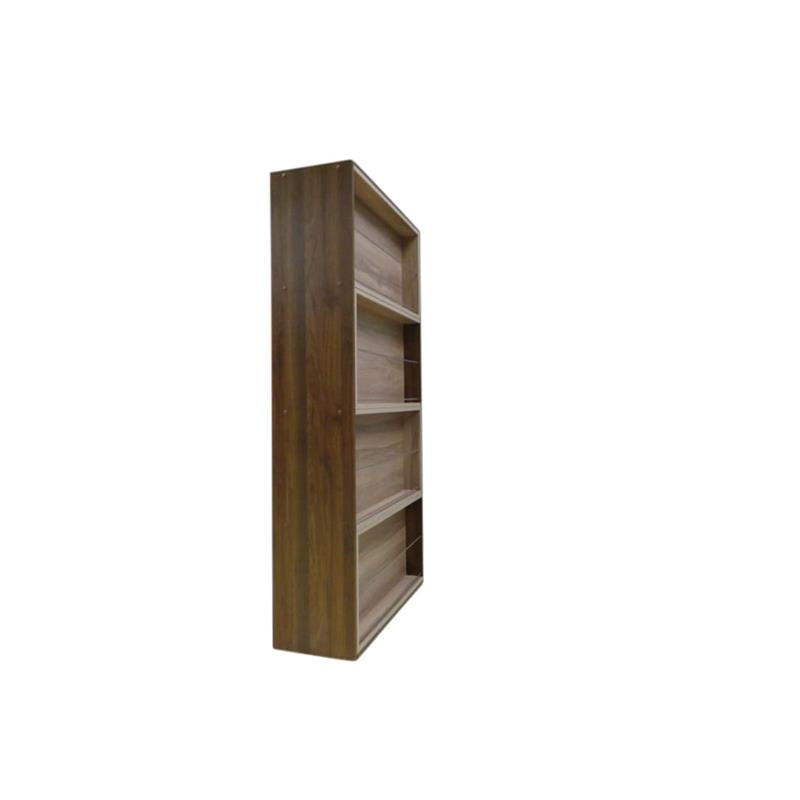 Slide Logic Expandable Bookcase Brown Walmart Com Walmart Com