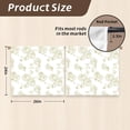 thumbnail image 2 of Kitchen Curtains over Sink for Bathroom Window Cafe Basement Cortinas para Cocina Farmhouse Camper Rv Short Mini Curtain White and Gold Rose Flower Elegant Country Rustic Modern Cute - 27.5×24‘‘, 2 of 6