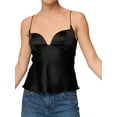 thumbnail image 1 of Camisola de mujer, top sin mangas, escote bajo en la espalda, chaleco liso de verano para fiestas y discotecas., 1 of 8