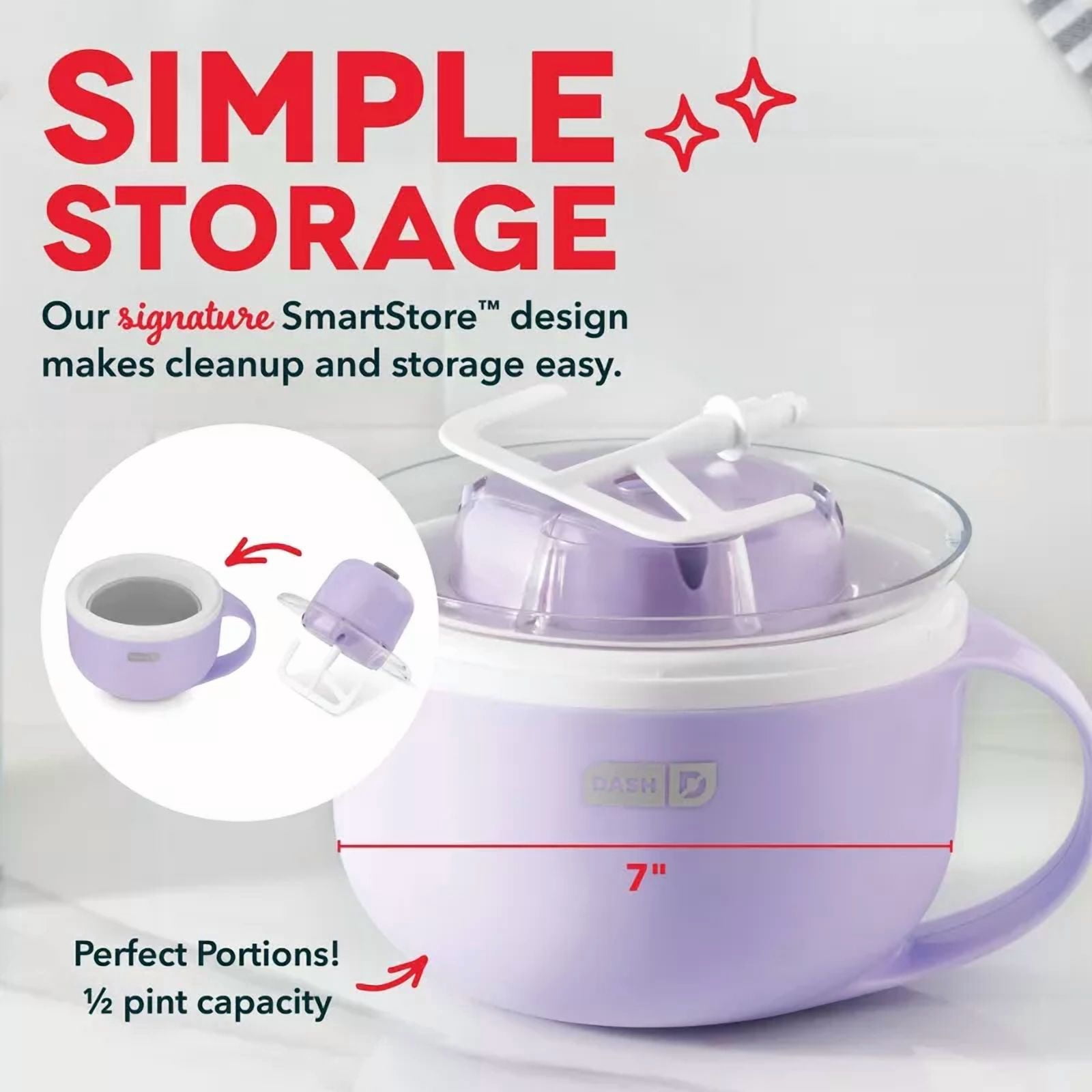 Electric Ice Cream Maker Multi-Purpose Soft Serve Ice Cream Machine