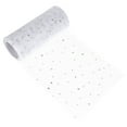 thumbnail image 4 of LEORX Mesh Gauze White Tulle Fabric Roll for Wedding and Party Layout, 4 of 6