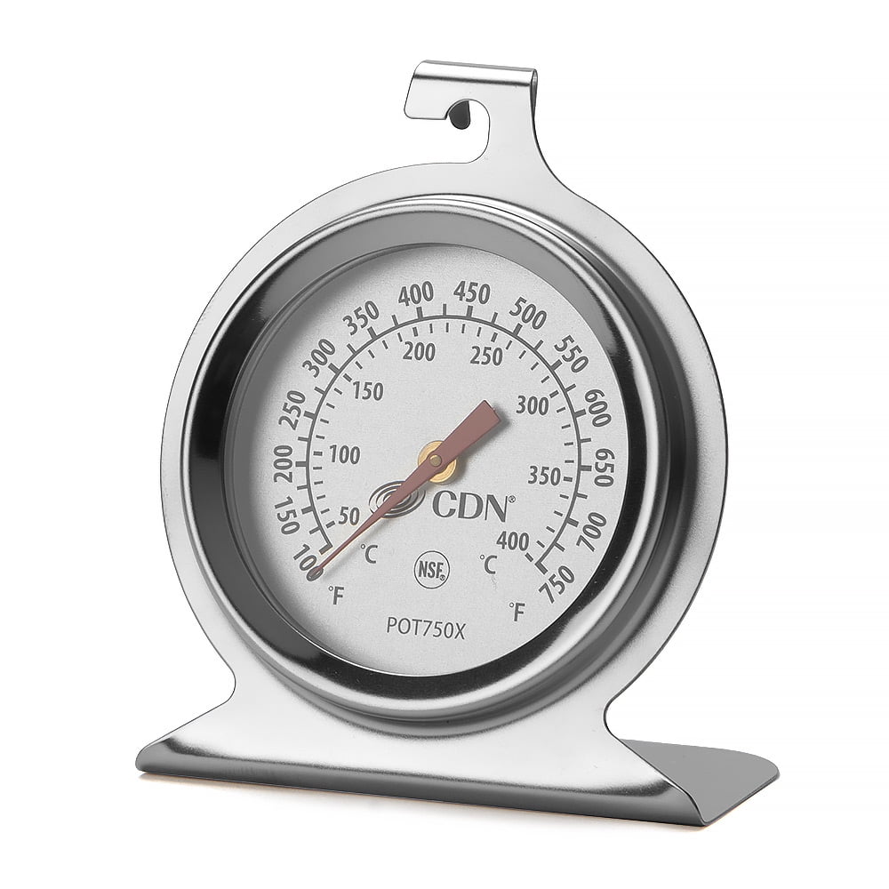 CDN ProAccurate High Heat Oven Thermometer Model POT750X Walmart
