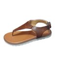thumbnail image 2 of Kayannuo Sandales pour Femmes Liquidation Sandales Plates pour Femmes Mode Femmes Décontractées Bout Rond Sandales Confort Plage Chaussures Décontractées Cadeaux pour Femmes, 2 of 8
