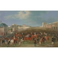 thumbnail image 2 of James Pollard 18x13 Gold Ornate Wood Frame and Double Matted Museum Art Print Titled - Epsom Races; the Race Over (1834 - 1835), 2 of 4