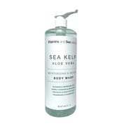 Vitamins and Sea beauty ~ SEA KELP ALOE VERA Moisturizing and Healing BODY WASH 1000ml