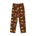 thumbnail image 6 of Daiia Thanksgiving Turkey Men's Sleep Pant with Pockets and Drawstring,Pajama Pants-Large, 6 of 9