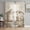 Off-White, variant on Sheer Curtains 45 Inch Length 2 Panels Set for Kitchen, Brown Western Farmhouse Semi Sheer Curtains for Windows, Vintage Cowboys Cactus Voile Window Treatments Rod Pocket Curtain
