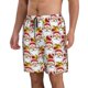 thumbnail image 2 of Balery Santa Claus bells Traje de Baño Estilo Hawaiano para Hombre, Shorts de Secado Rápido con Bolsillos-Medium, 2 of 6