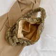 thumbnail image 2 of Bolso de axila para mujer, Bolso fruncido de gran capacidad, Bolso de mano en la nube, Bolso para axila para niñas, 2 of 8