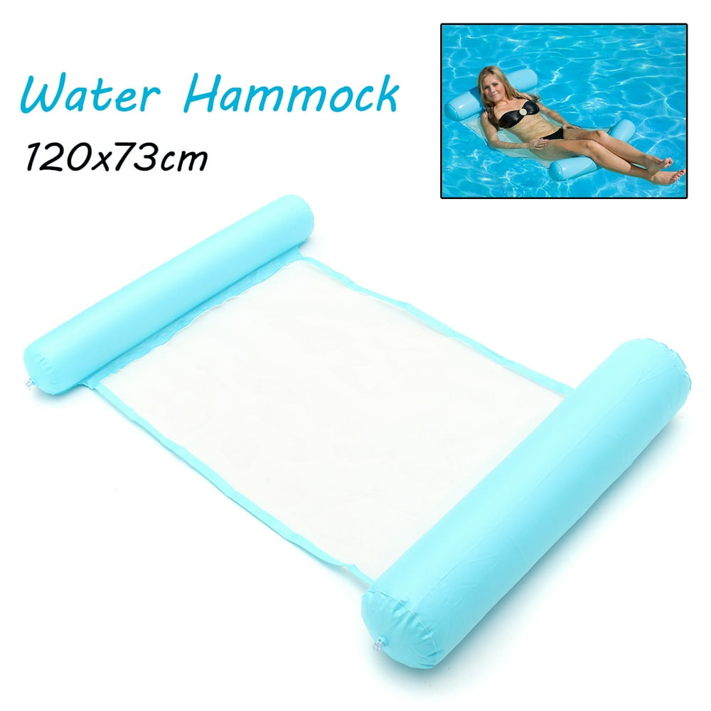 Outdoor Sport Swimming Pool Folding Floating Water Hammock Lounge Chair