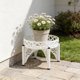 thumbnail image 4 of Soporte para plantas de hierro forjado, suelo de pie, portamacetas interiores exteriores de un solo nivel, estantería metálica, balcón, salón, decoración del hogar, 4 of 6