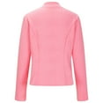 thumbnail image 3 of Women's Simple Hoodless Solid Color Casual Long Sleeve Button Jacket Top​​, 3 of 7